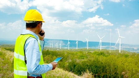 Master of Engineering Electrical Systems - looking at wind farm.